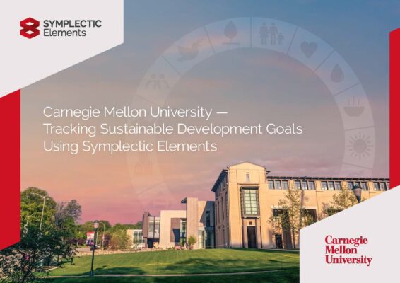 Carnegie Mellon University: Tracking SDGs using Symplectic Elements 2
