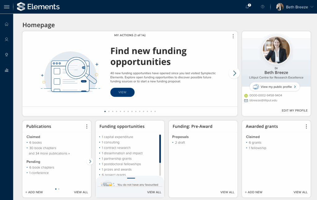 Symplectic unveils Research Funding Solution to support and manage institutional research funding activities