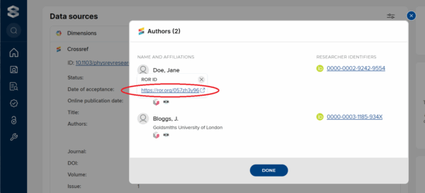 Symplectic Elements Introduces ROR Integration for Enhanced Organization Metadata